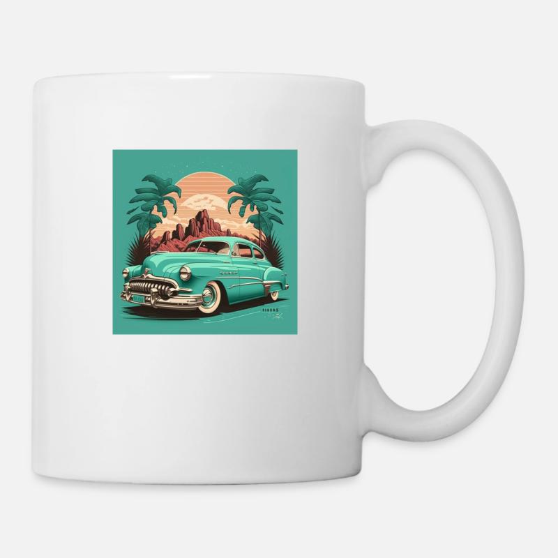 Retro Miami Vice - Mug - white
