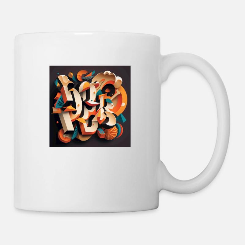 Graffiti - Tasse - Weiß
