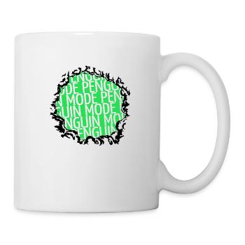 awesome clumpsy north pole penguin quote - Tasse - Weiß - Rechts