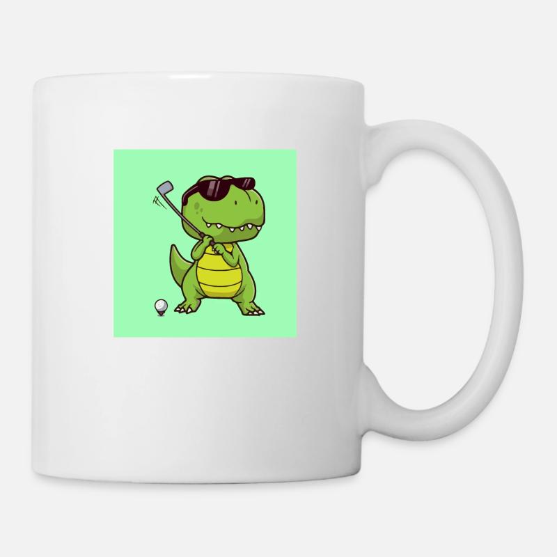 Dinosaurier - Tasse - Weiß