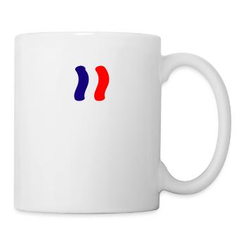 Fußball Football - Mug blanc - blanc - Droite