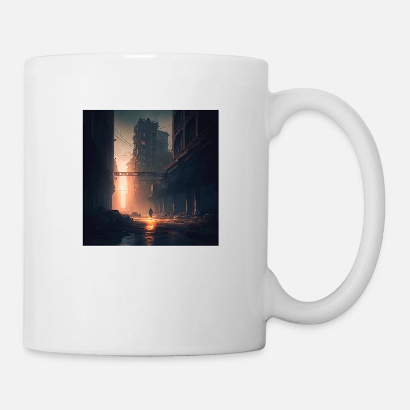 Avenir dystopique - Mug blanc - blanc