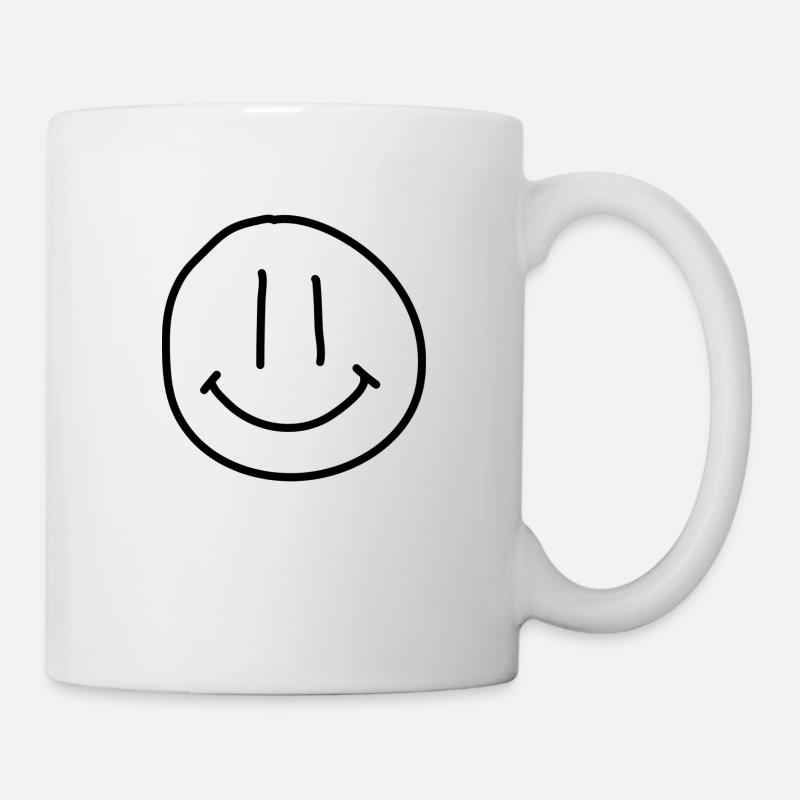 SOURIRE - Mug blanc - blanc