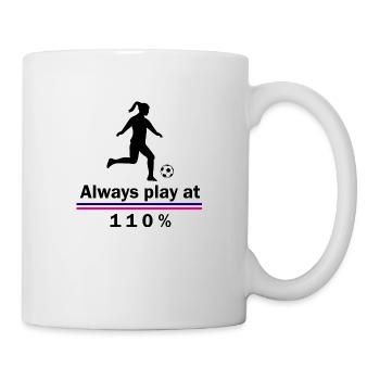 Fußball Soccer - Mug - white - Right