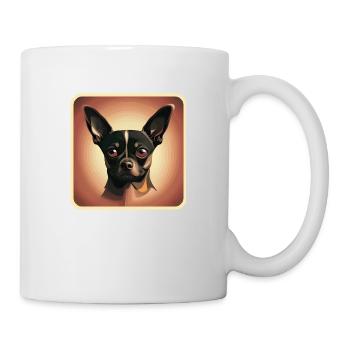 Chihuahua motif - Mug - white - Right