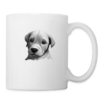 Labrador Retriever Hundewelpe Labradorbesitzer - Tasse - Weiß - Rechts