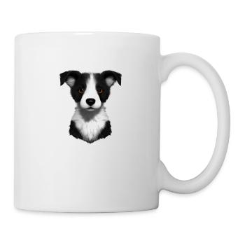 Hundehalter Border Collie Hunde Hundeliebhaber - Tasse - Weiß - Rechts