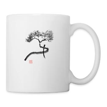 Chitrec im Baum - Tasse - Weiß - Rechts