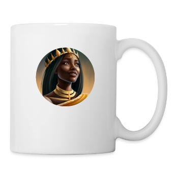 Königin - Tasse - Weiß - Rechts
