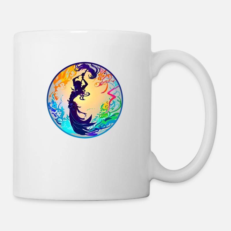 Dans la mer - Mug blanc - blanc