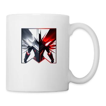 Das Gute mit dem Schlechten nehmen - Tasse - Weiß - Rechts