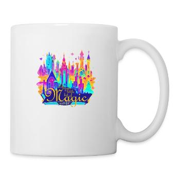 Das Leben braucht Magie - Tasse - Weiß - Rechts