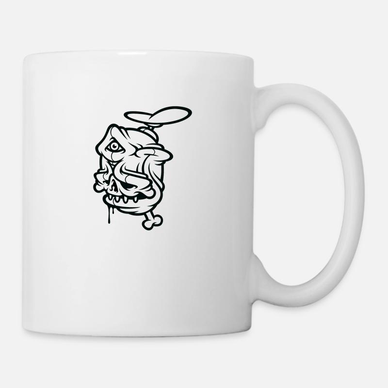 Freak avec un troisième œil - Mug blanc - blanc