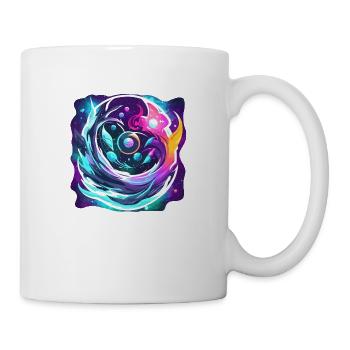 Unendlicher Raum - Tasse - Weiß - Rechts