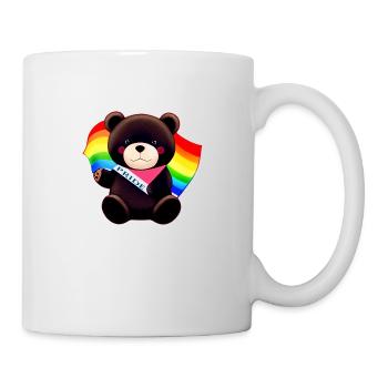 PRIDE MONTH RAINBOW BEAR - Mug - white - Right