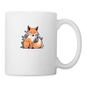 Fuchs - Tasse - Weiß - Rechts