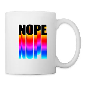 Nope NOPE nope - Mug - white - Right
