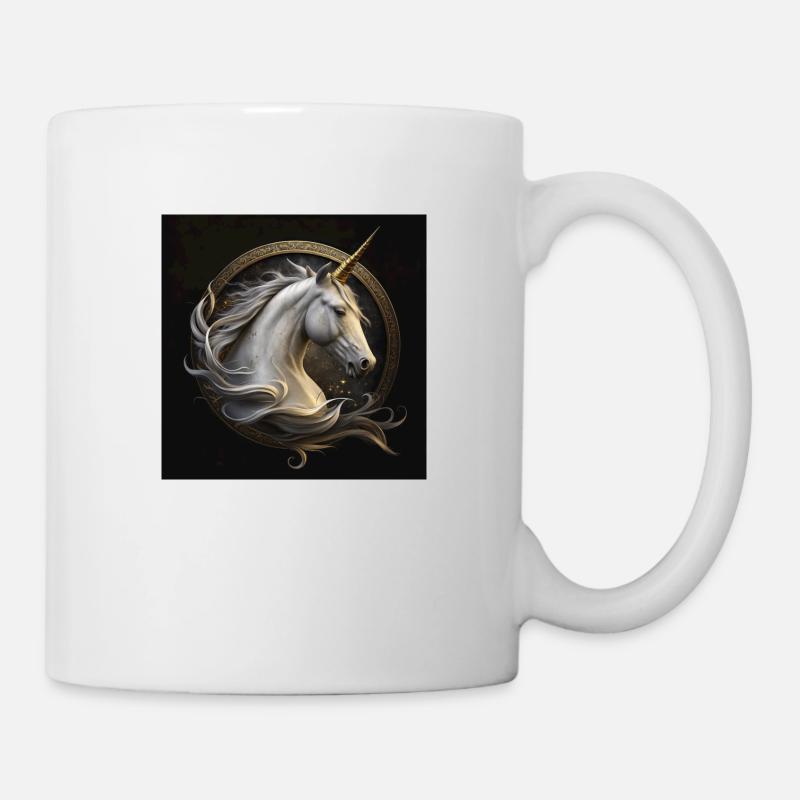 Licorne - Mug blanc - blanc