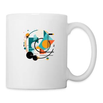 Abstract geometric design - Mug - white - Right