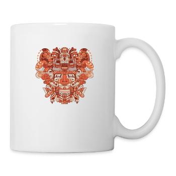 Motiv Inka - Tasse - Weiß - Rechts