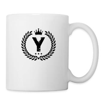 wappen y - Tasse - Weiß - Rechts