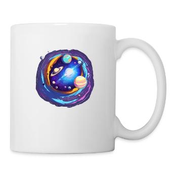 Magisches Universum - Tasse - Weiß - Rechts