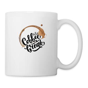 Coffee Break is my Love Language for Coffee latte - Mug - white - Right
