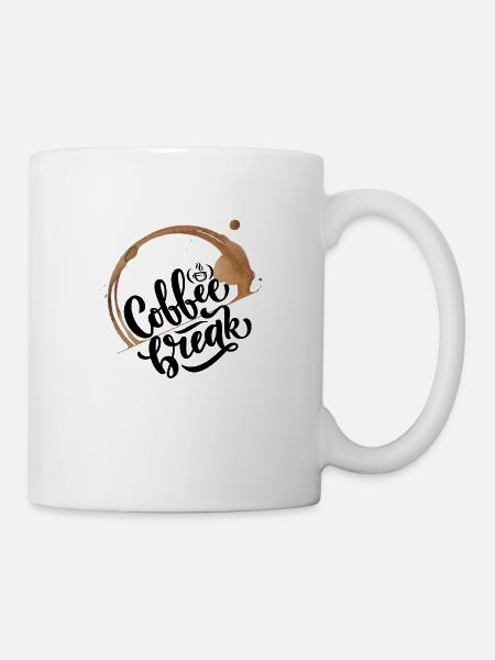 Coffee Break is my Love Language for Coffee latte - Mug - white