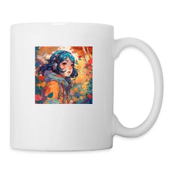 Kim die Tapfere - Tasse - Weiß - Rechts