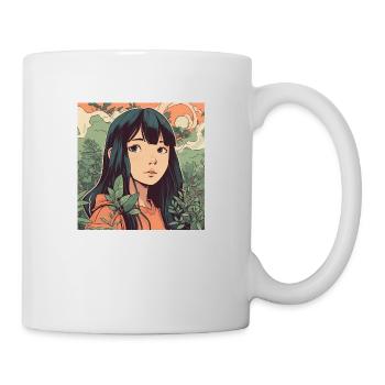 Anime Girl #1 - Mug - white - Right