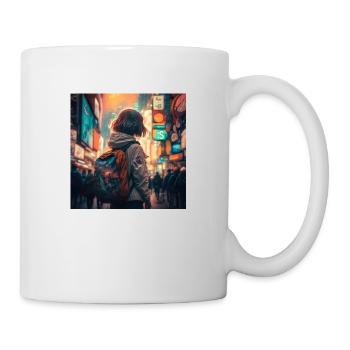 Sarah die Anmutige - Tasse - Weiß - Rechts