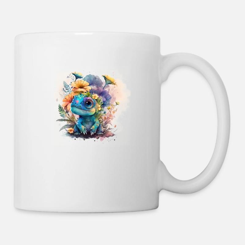 Dino Design - Tasse - Weiß