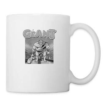 homme géant - Mug blanc - blanc - Droite