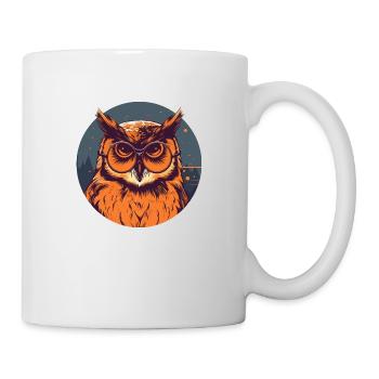 Owl Sunglasses Odd Eagle Owl - Mug - white - Right