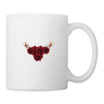 Future mariée floral - Mug blanc - blanc - Droite