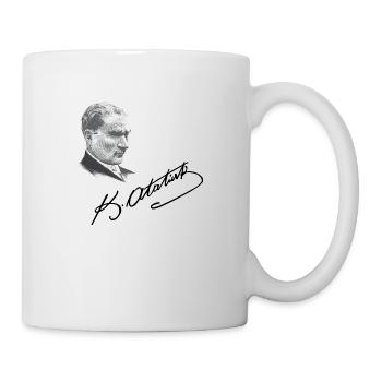 MUSTAFA KEMAL ATATÜRK - Tasse - Weiß - Rechts