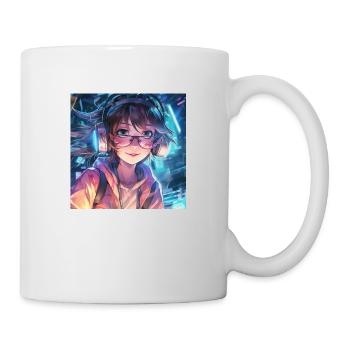 Akari Mizuki - Tasse - Weiß - Rechts