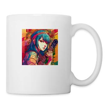 Mei Yoshida - Tasse - Weiß - Rechts