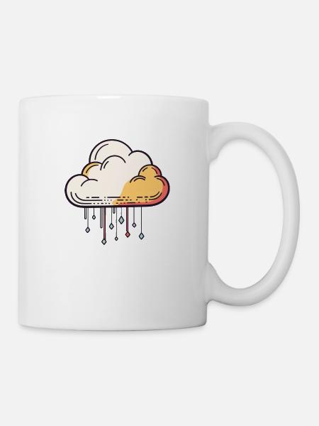 Nuage - Mug blanc - blanc