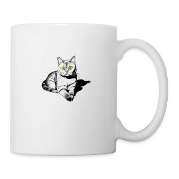 Bengal cat kitten Bengal kitten cat owner - Mug - white - Right