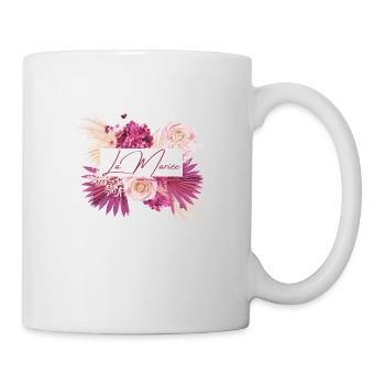 La mariée floral - Mug blanc - blanc - Droite