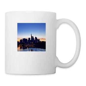 Horizon de Francfort - Mug blanc - blanc - Droite