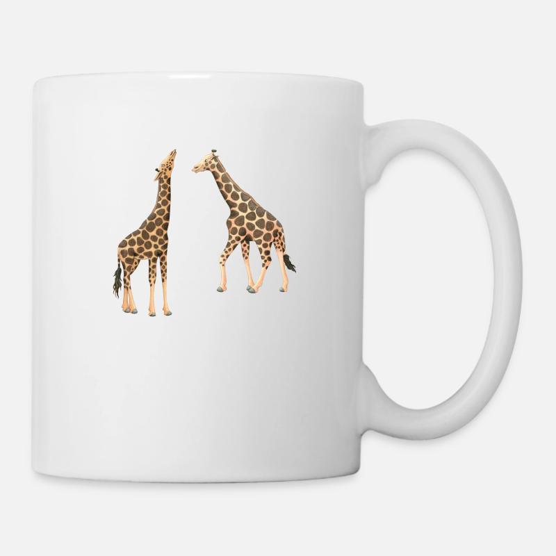 Giraffen - Tasse - Weiß
