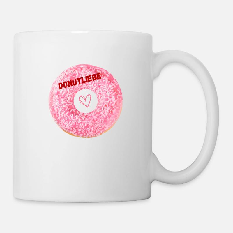 Donutliebe - Tasse - Weiß