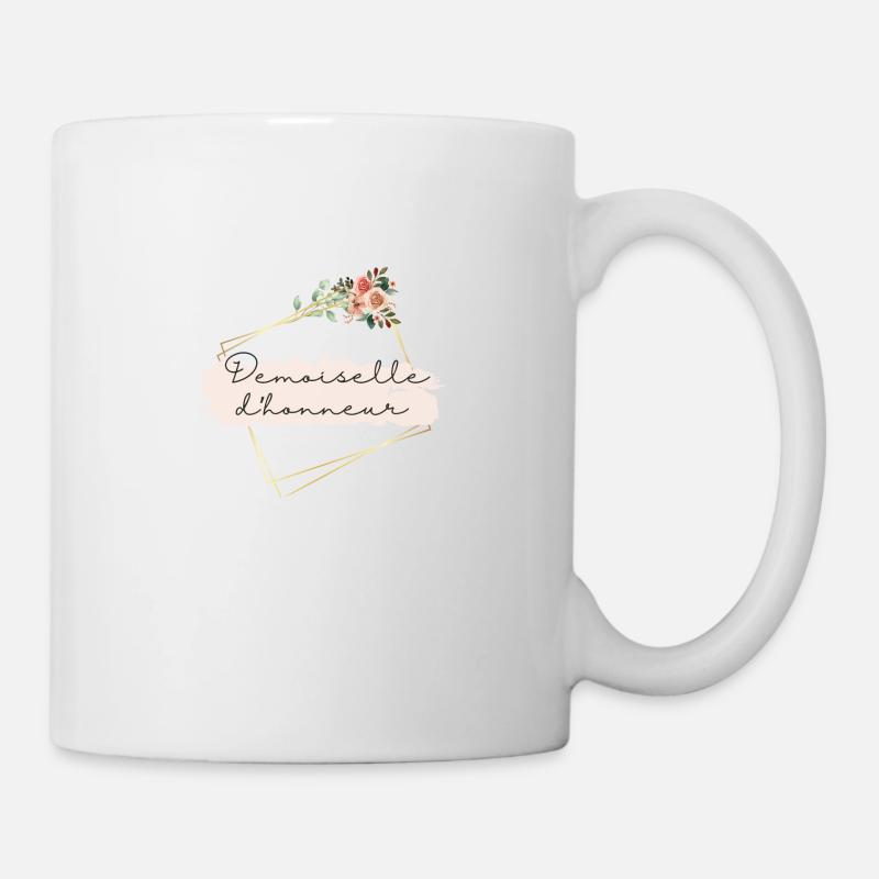 Demoiselle d'honneur - Mug blanc - blanc