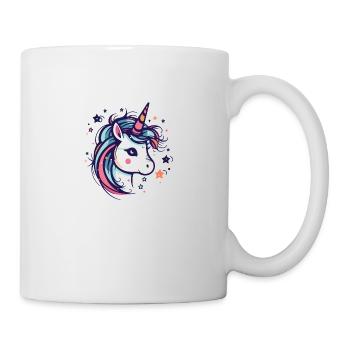 Licorne - Mug blanc - blanc - Droite