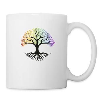 Tree of Life Rainbow - Mug - white - Right