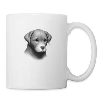 Chiot Golden Retriever Chien Propriétaire Chiens - Mug blanc - blanc - Droite
