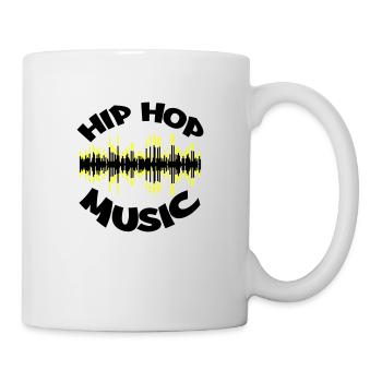 Musique Hip Hop 002 - Mug blanc - blanc - Droite
