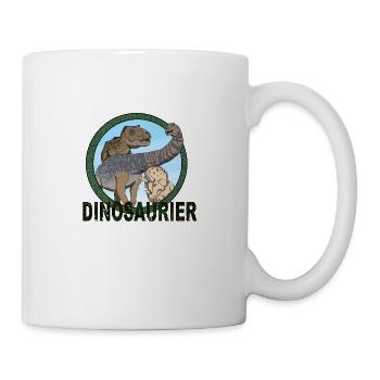 Dinos - Tasse - Weiß - Rechts